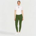 Load image into Gallery viewer, Samshield® Women's Capucine Crystal Ferna High Waisted Knee Grip Show Breeches SS26