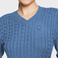 Load image into Gallery viewer, Samshield® Ladies Lisa Twisted Pull Over Sweater FW25 - Cable Knit, Elegant FW25