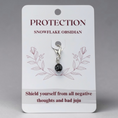 Load image into Gallery viewer, Snowflake Obsidian Protection Charm by Dubois Cheval