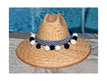 Load image into Gallery viewer, Dragonfly Designs Sunhats Pom Poms