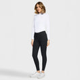 Load image into Gallery viewer, Samshield® Women's Delice Crystal Ferna High Waisted Knee Grip Show Breeches SS26