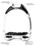 Load image into Gallery viewer, Flex-On Stirrups Aluminium Shock Absorbing