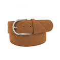 Load image into Gallery viewer, The Tailored Sportsman Quilted C Leather Belt