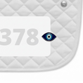 Load image into Gallery viewer, Evil Eye Number Pin Charms by Dubois Cheval