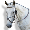 Load image into Gallery viewer, Black Oak by KL Select Cedar Eventing Bridle