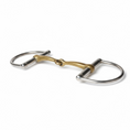 Load image into Gallery viewer, Dee Ring Copper Mouth Snaffle Bit