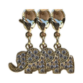 Load image into Gallery viewer, Dubois Cheval Braid Charm - Gold Elephant