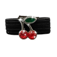 Load image into Gallery viewer, Sparkly Cherries Crop Charm - Dubois Cheval Crop Charm