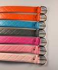 Load image into Gallery viewer, The Tailored Sportsman Quilted C Leather Belt