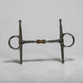 Load image into Gallery viewer, Full Cheek Corkscrew French Link Snaffle - Alorian Custom Bit