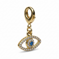 Load image into Gallery viewer, Dubois Cheval Sparkly Evil Eye Braid Charm