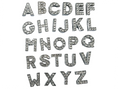 Load image into Gallery viewer, Dubois Cheval Crop Charm - Pave Crystal Silver Letter