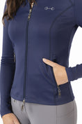 Load image into Gallery viewer, Womens Functional Jacket Monaco Deep Blue 3