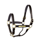 Load image into Gallery viewer, Perri's 1" Padded Halter with Brass Hardware