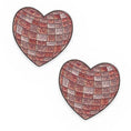 Load image into Gallery viewer, Disco Heart Number Pin Charms by Dubois Cheval