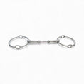 Load image into Gallery viewer, Alorian Custom Bit Double Snaffle Bristol King Gag Bit