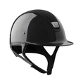 Load image into Gallery viewer, Samshield 1.0 Shadowmatt Glossy Black Top with Alcantara Helmet