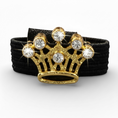 Load image into Gallery viewer, Dubois Cheval Crop Charm - Gold Sparkly Crown