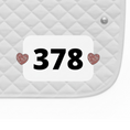 Load image into Gallery viewer, Disco Heart Number Pin Charms by Dubois Cheval
