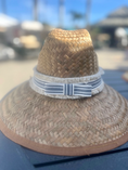 Load image into Gallery viewer, Island Girl Hats - Navy Pinstripe