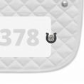 Load image into Gallery viewer, Horseshoe Clover Number Pin Charms by Dubois Cheval