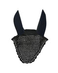 Load image into Gallery viewer, Fenwick Liquid Titanium Mesh Ear Bonnet Black - Large