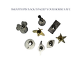 Load image into Gallery viewer, Dubois Cheval Number Pin Charms - Go Fast & Jump Clear