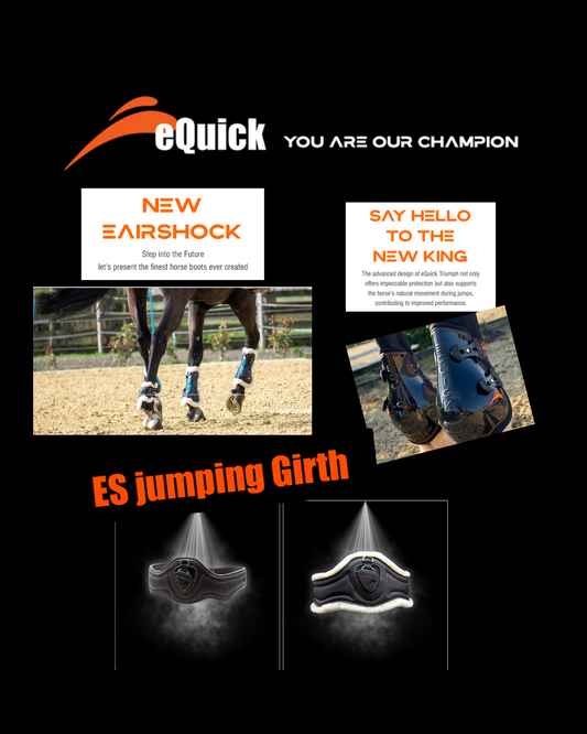 Say Hello to the New King: eQuick Triumph, eAirshock, and Essentials Girths