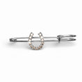 Load image into Gallery viewer, Dubois Cheval Luxe Stock Tie Pin
