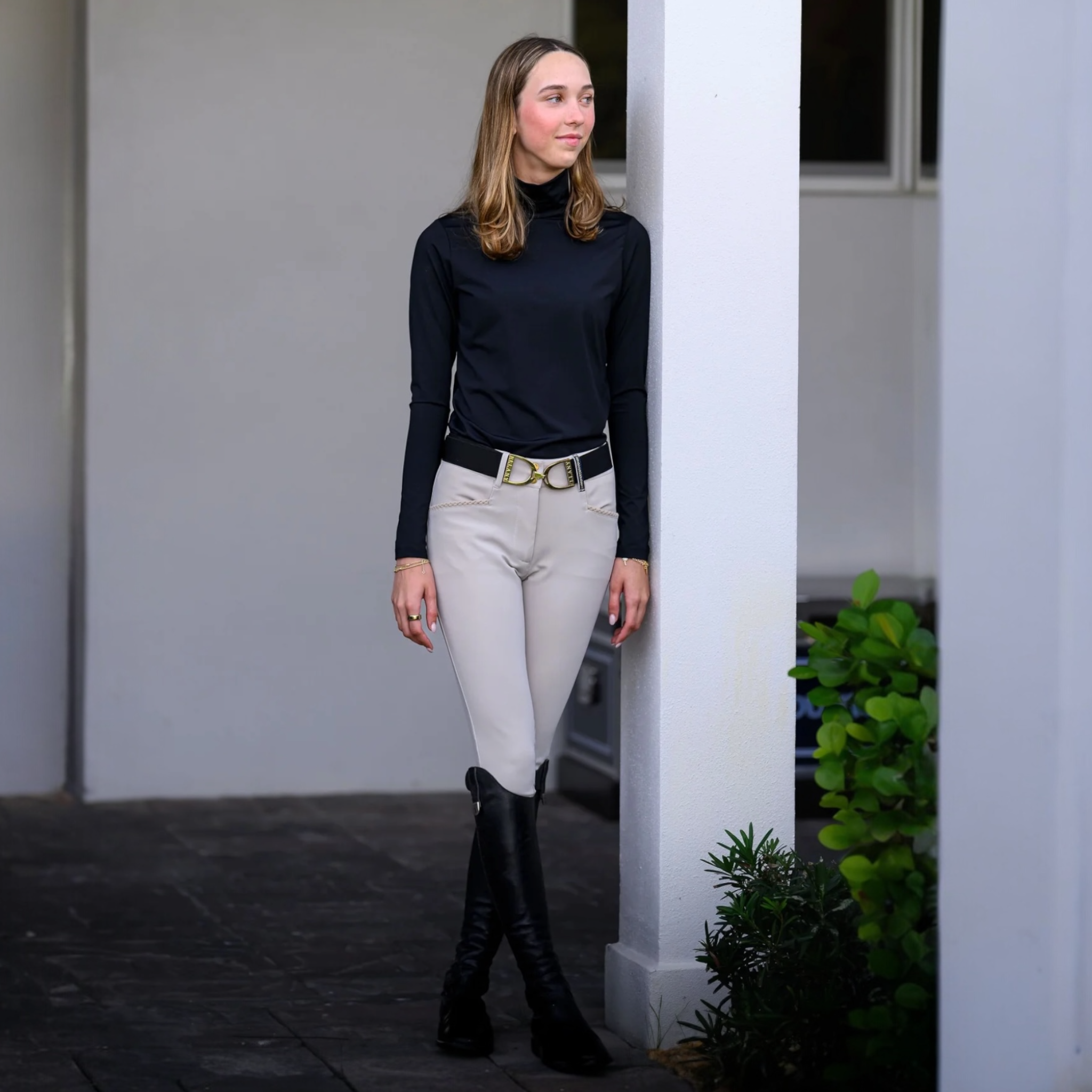 Euphoric Equestrian Otto Long Sleeve Turtleneck