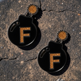 Load image into Gallery viewer, F Bomb Number Pin Charms by Dubois Cheval
