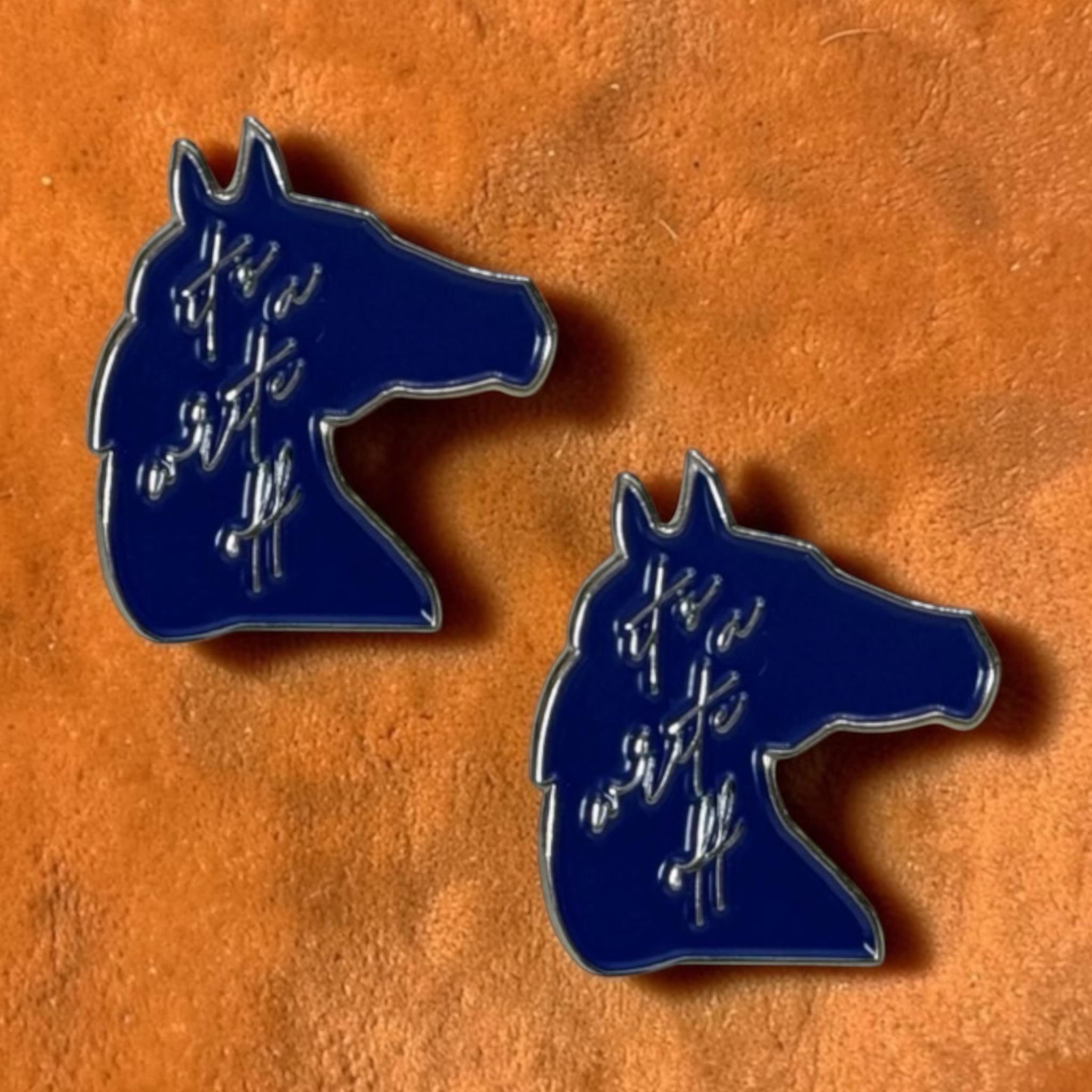 "It's a Write Off" Number Pin Charms by Dubois Cheval