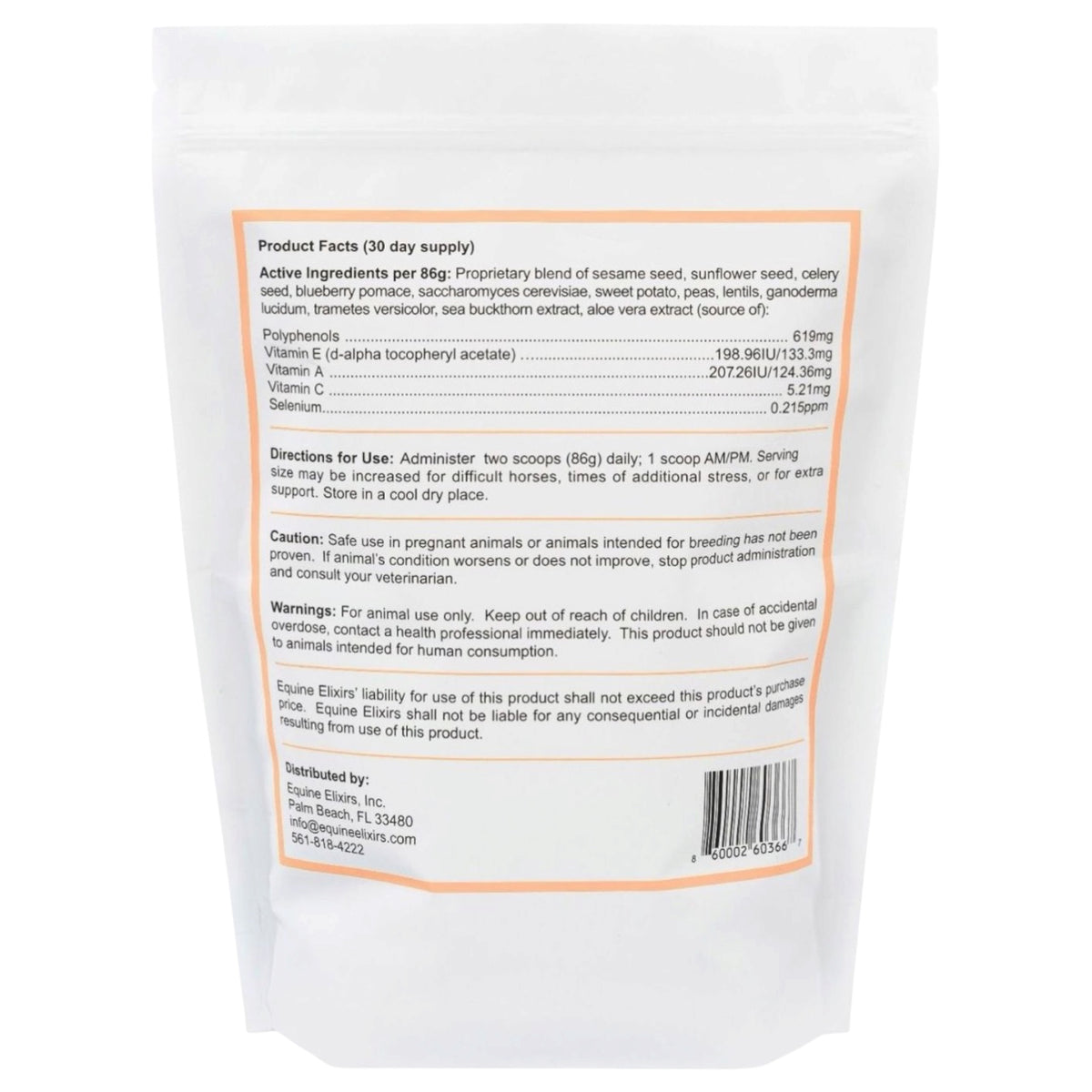 Equine Elixirs IMMUNOX® Immunity & Antioxidant Support
