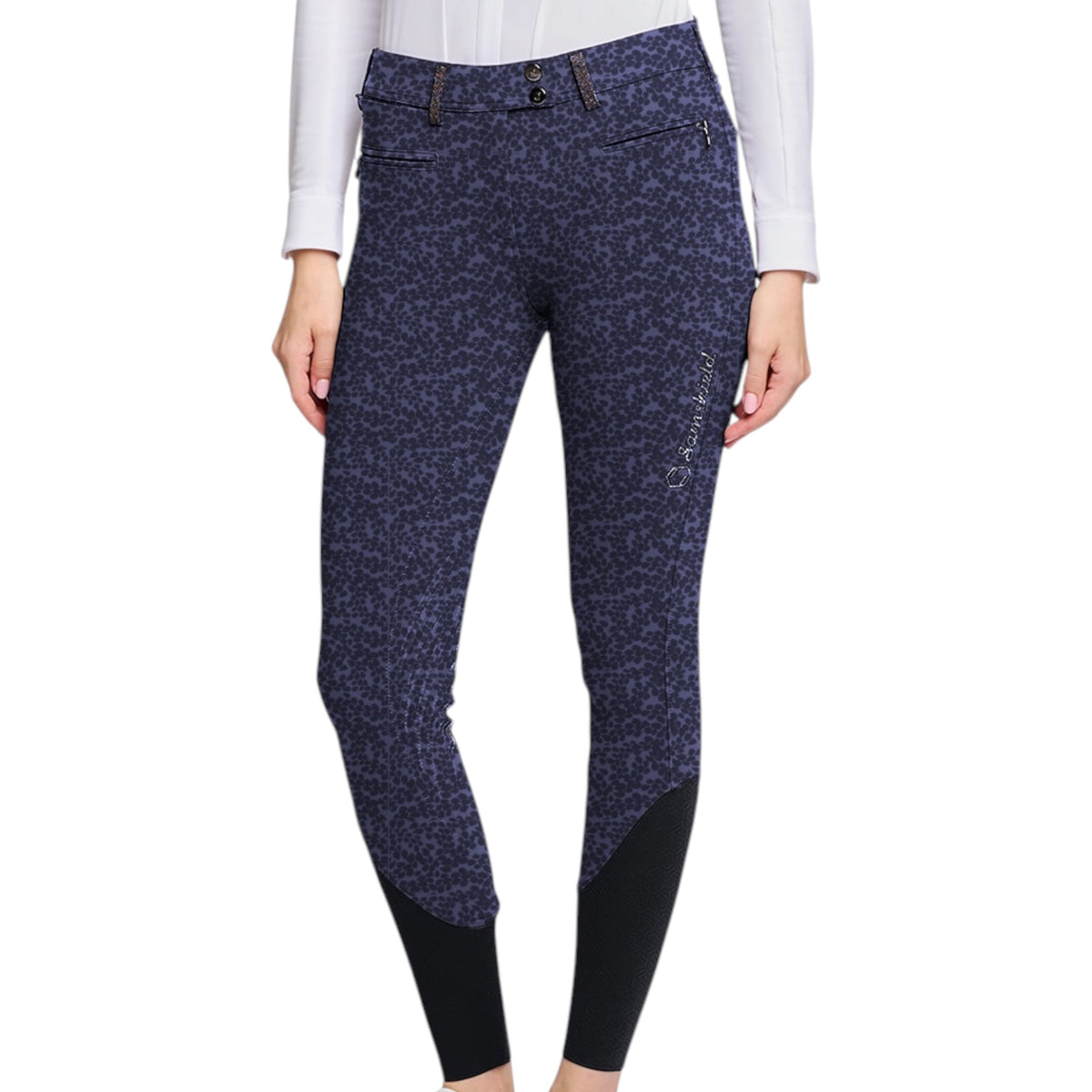 Samshield® Women's Adele Crystal Fabric Knee Grip Breeches FW26