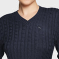 Load image into Gallery viewer, Samshield® Ladies Lisa Twisted Pull Over Sweater FW25 - Cable Knit, Elegant FW25
