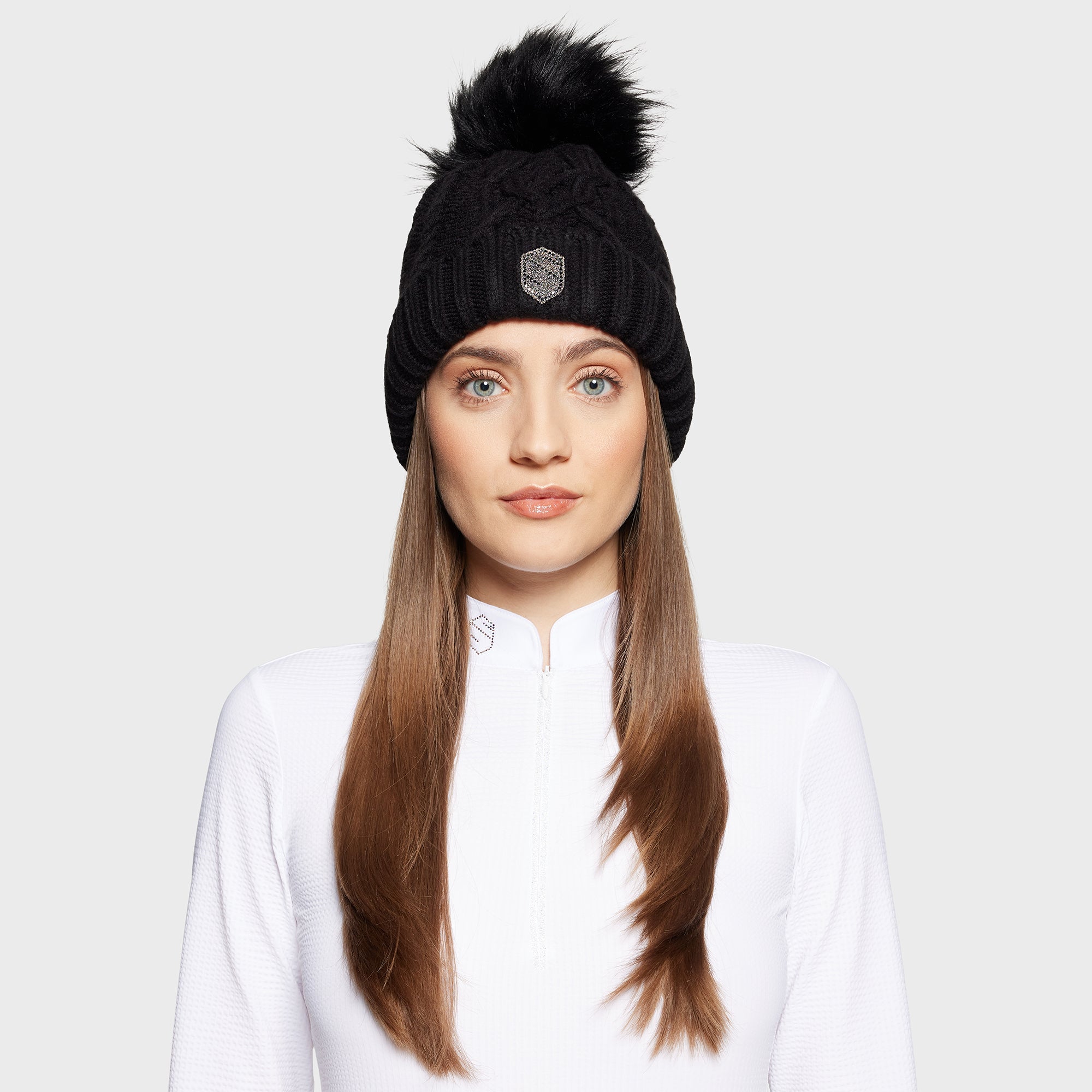 Samshield® Nora Crystal Beanie With Pompon FW25