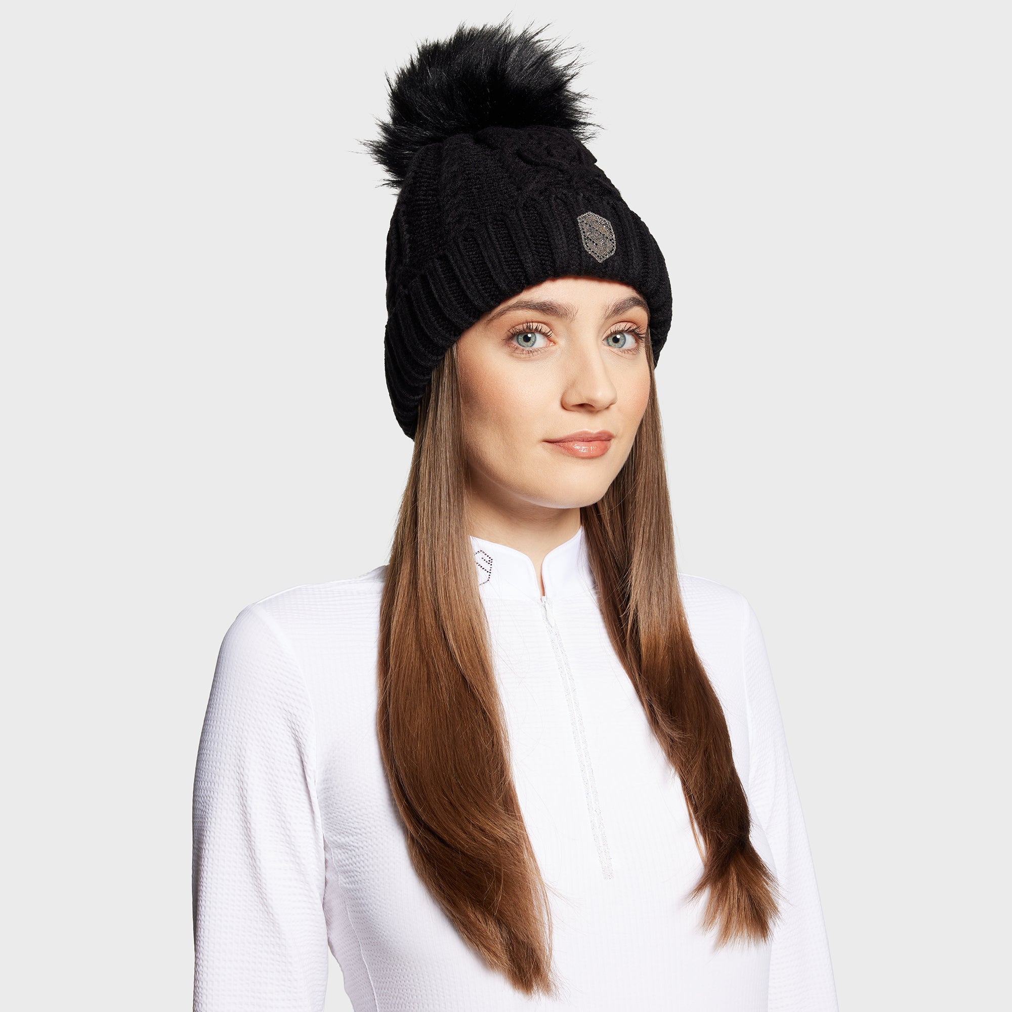 Samshield® Nora Crystal Beanie With Pompon FW25