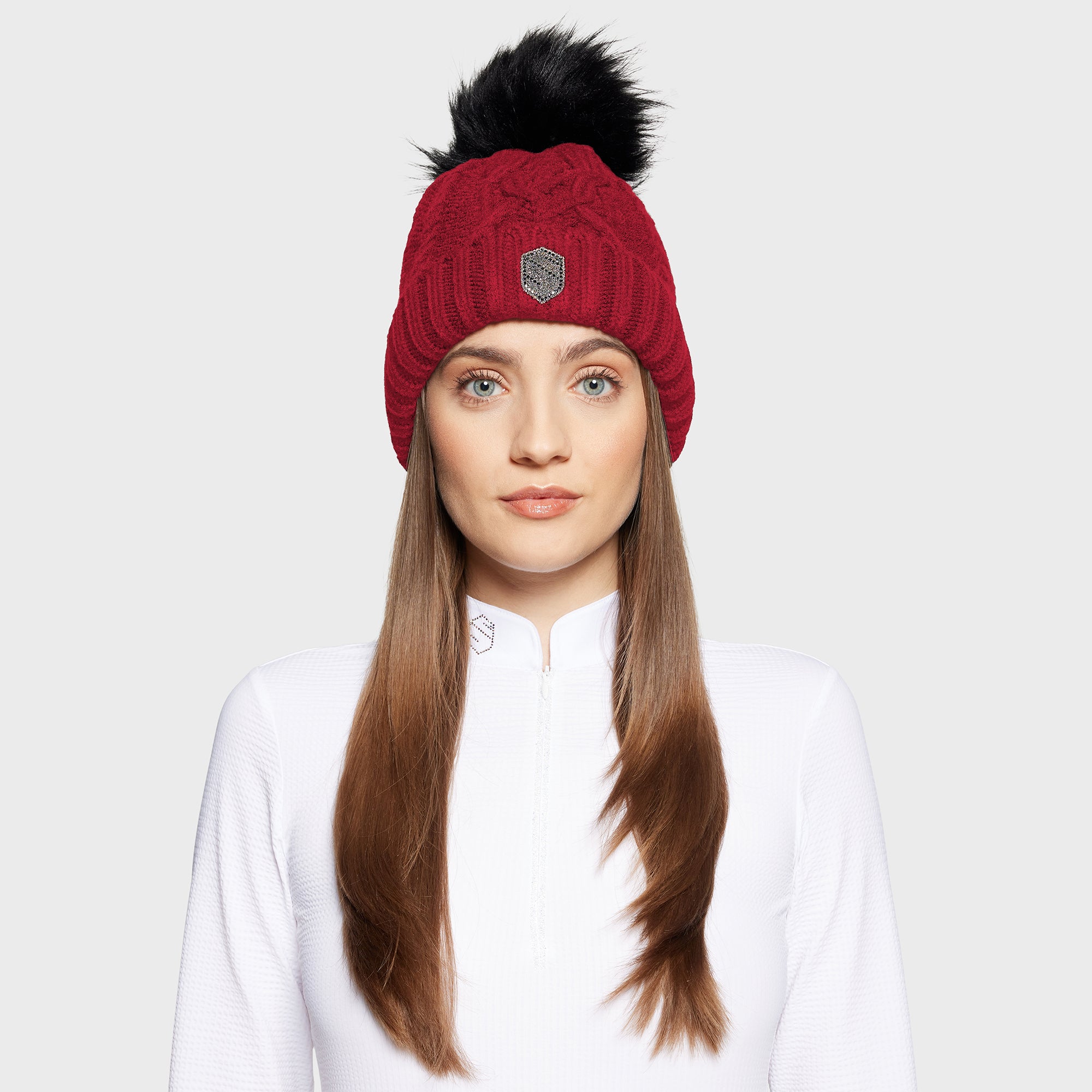 Samshield® Nora Crystal Beanie With Pompon FW25