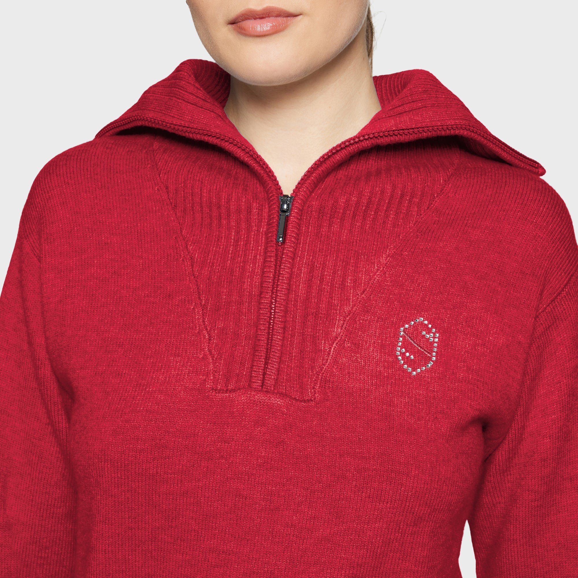 Samshield® Suzanne Women's Long-Sleeved Half Zip Sweater FW25