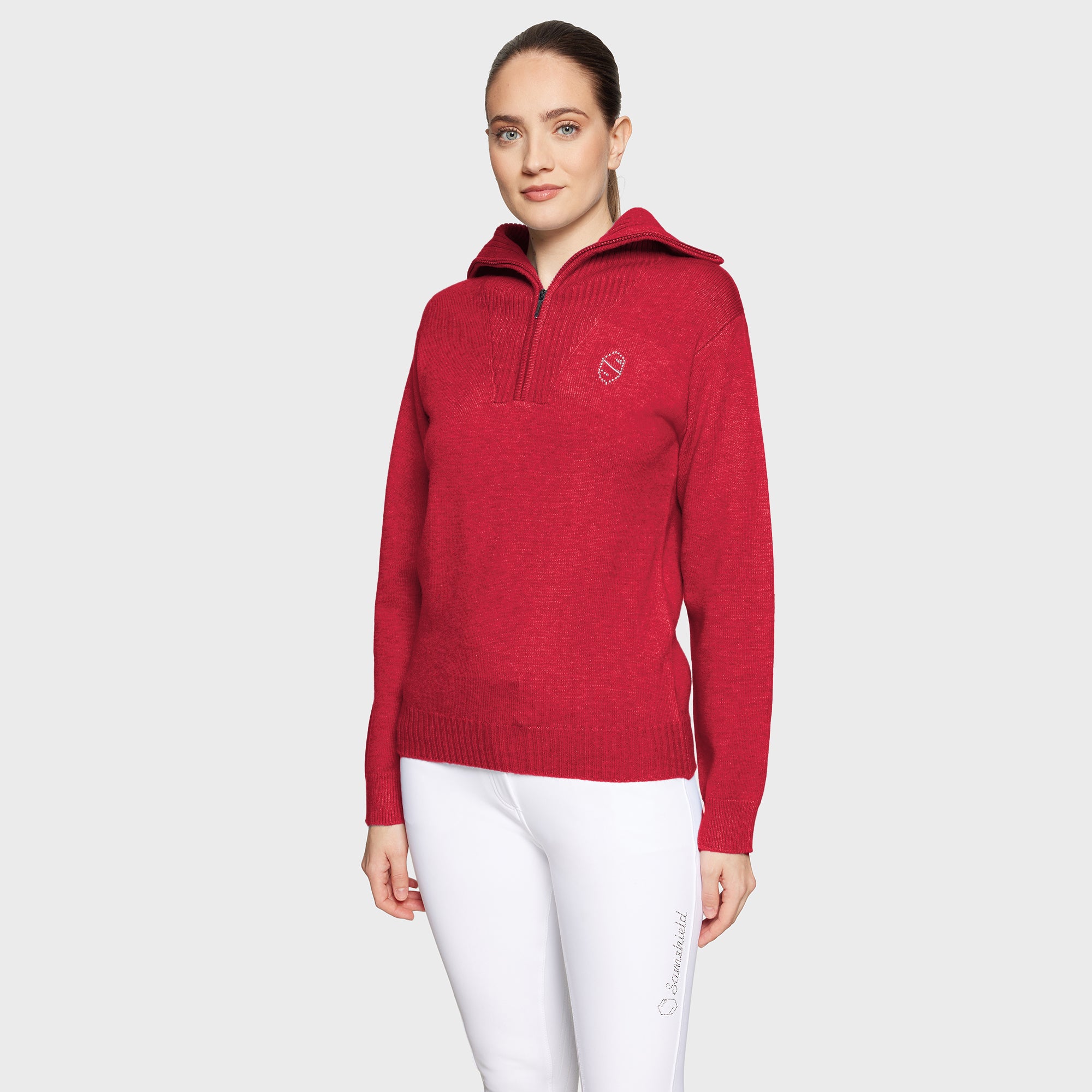 Samshield® Suzanne Women's Long-Sleeved Half Zip Sweater FW25