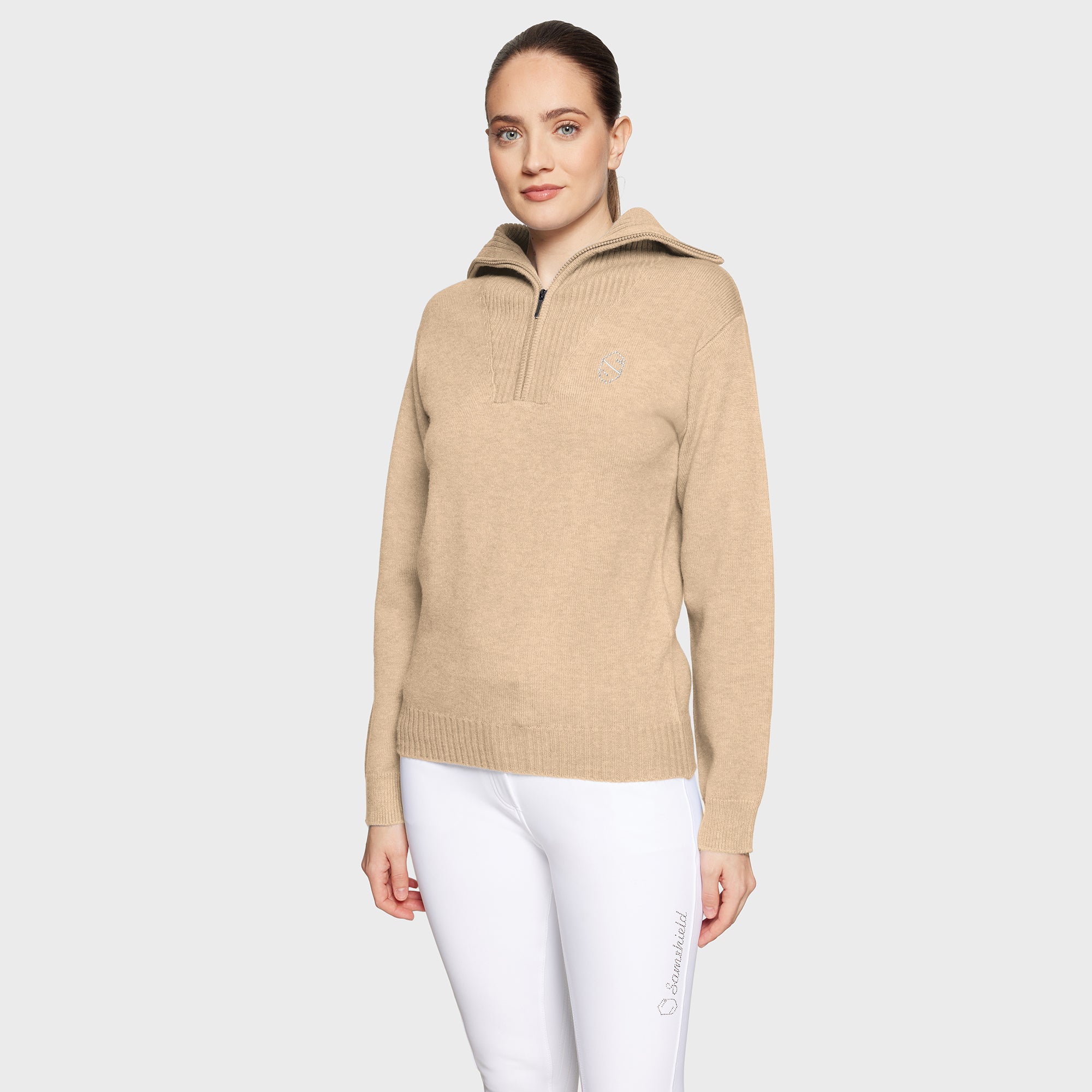Samshield® Suzanne Women's Long-Sleeved Half Zip Sweater FW25