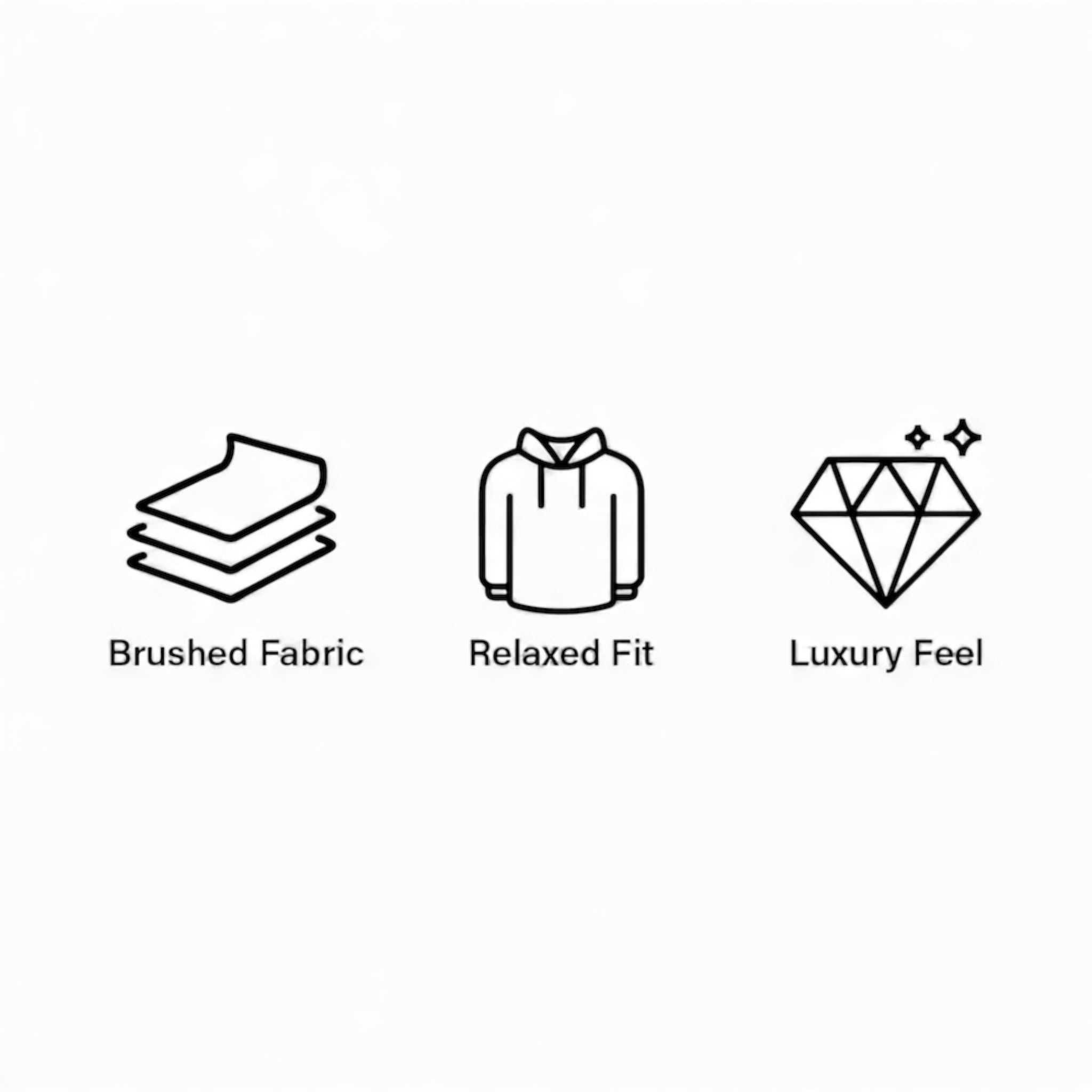 STRUCK Unisex Brushed Hoodie