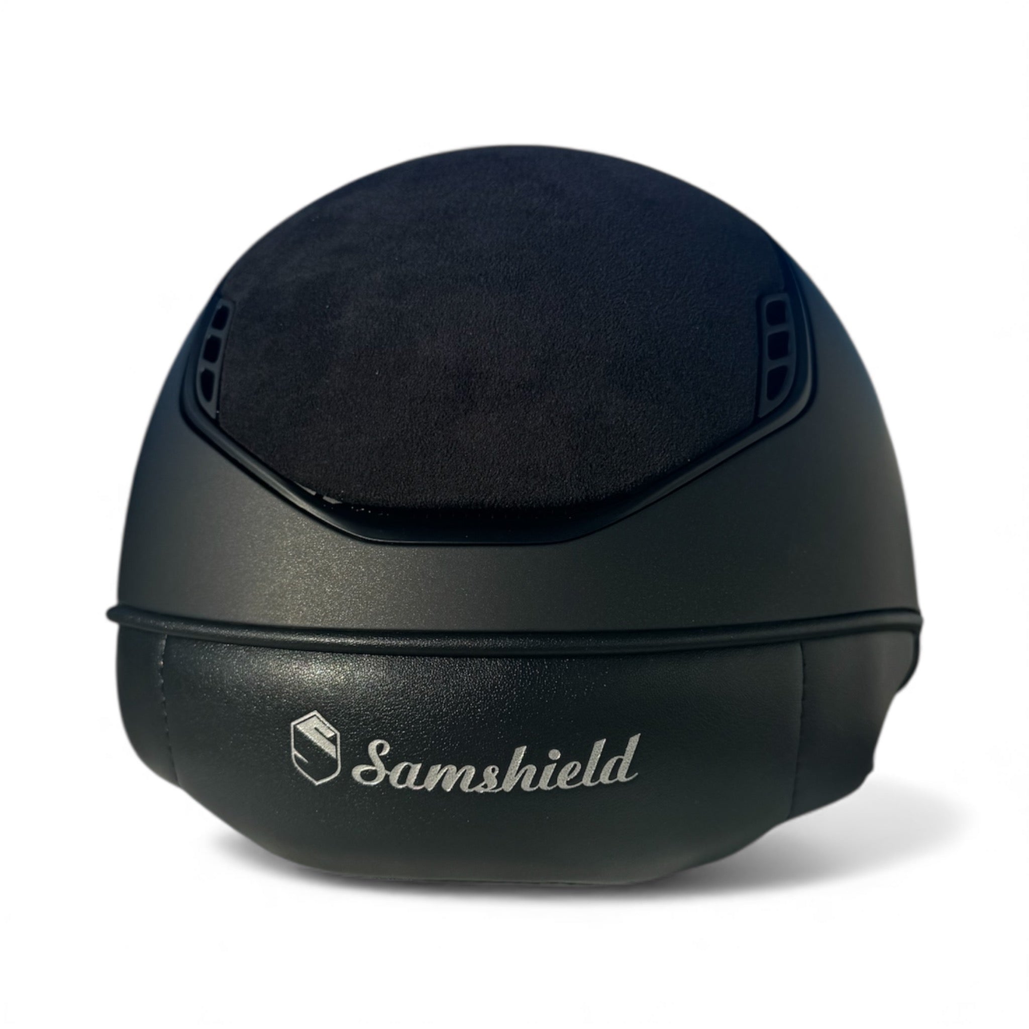 Samshield 2.0 Miss Shield Shadowmatt Helmet Alcantara Top with 5 Crystals