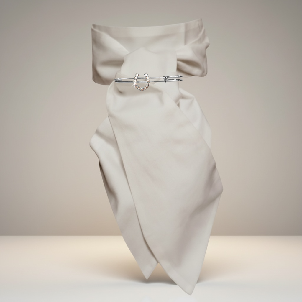 Dubois Cheval Luxe Stock Tie Pin