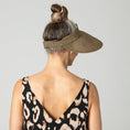 Load image into Gallery viewer, San Diego Hat Company Women's Ultrabraid Large BrimVisor
