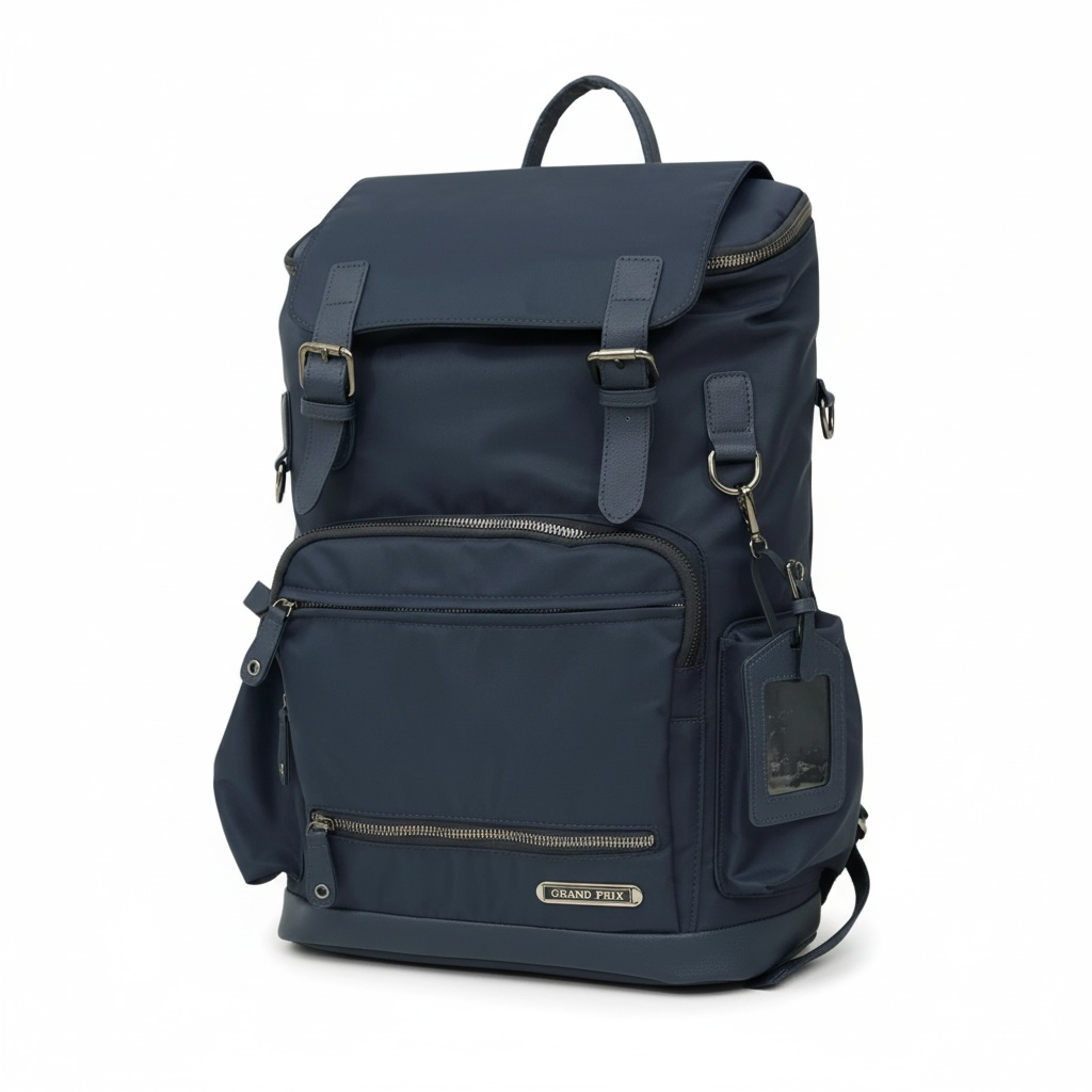 Grand Prix Deluxe Backpack-Navy