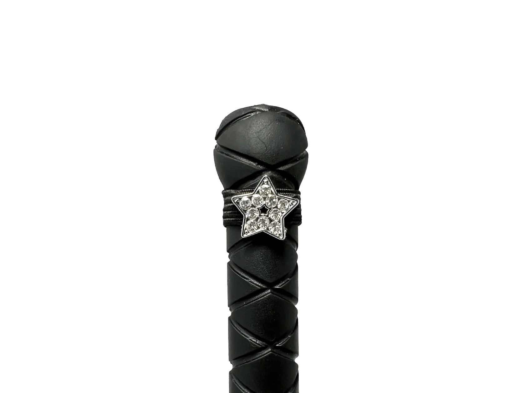 Dubois Cheval Crop Charm - Sparkly Silver Star