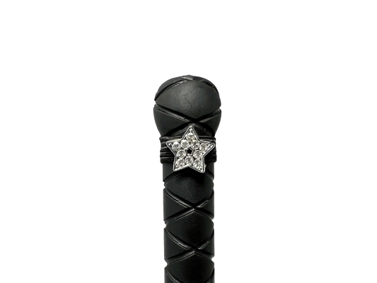 Dubois Cheval Crop Charm - Sparkly Silver Star