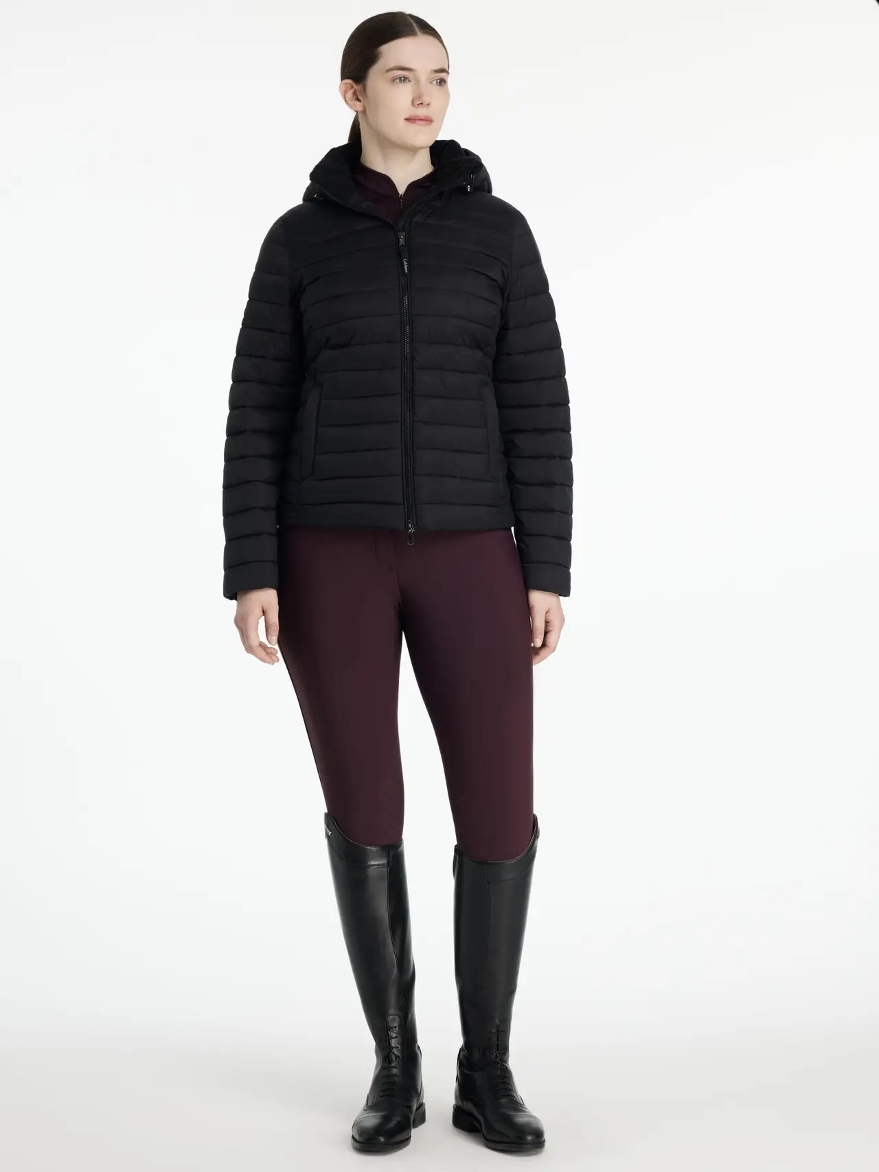 LeMieux® Rose Hooded Puffer Jacket