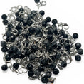 Load image into Gallery viewer, Snowflake Obsidian Protection Charm by Dubois Cheval
